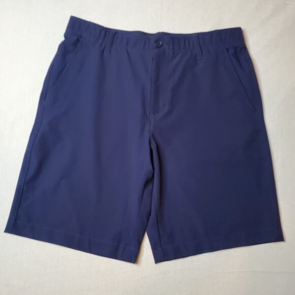Under Armour Mens Size 34 UA Drive Golf Shorts 10" Navy Blue 1364409 - Picture 4 of 8